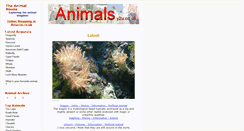 Desktop Screenshot of animals.y2u.co.uk